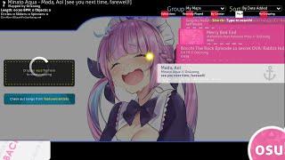 Mapping Minato Aqua song for the first time (also last) | osu!