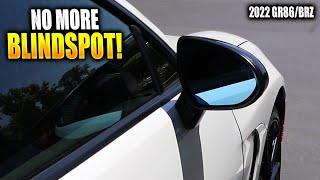 2022+ GR86/BRZ Wide Angle Side Mirrors Install & Ceramic Spray! (SUMA Performance)