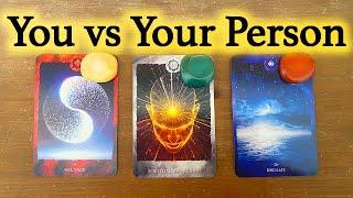 YOU vs YOUR PERSON - HOW DO YOU BOTH FEEL ABOUT EACH OTHER & CONNECTION? PICK A CARD  (TIMELESS)