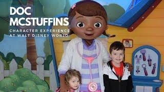 Meeting Doc McStuffins at Disney's Hollywood Studios in Walt Disney World