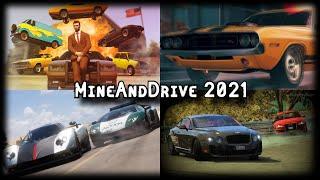 MineAndDrive 2021- Highlights (Driver San Francisco, The Crew 2, Forza Horizon 5, GTA V)