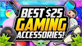 Top 10 BEST Gaming Setup Accessories UNDER $25!  Best BUDGET Gaming Equipment For YOUTUBERS!