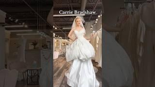 Wedding dresses inspired by SATC️ #weddingdress #satc