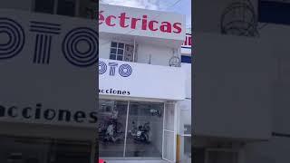 Tri motos eléctricas Eco-Moto a la venta en Puebla, México.