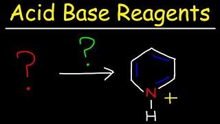 How To Predict The Reactant and Reagent of Acid Base Reactions