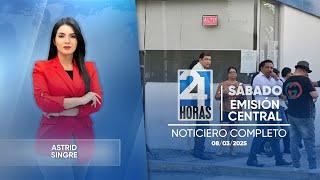 Noticiero de Ecuador (Emisión Central 08/03/2025)