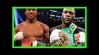 Sulaiman urges unification agreement: wilder has had to wait, no need to delay joshua fight