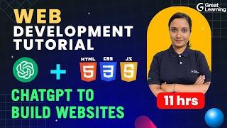 Complete 2024 Web development course with HTML, CSS and Javascript + ChatGPT to build websites