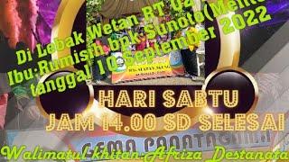 Walimatul Khitan Afriza Destanata Sukolilo Lebak Wetan Rt2Rw6 bersama Marching Band MTs Sultan Agung