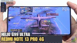 Xiaomi Redmi Note 13 Pro 4G test game PUBG | Helio G99 Ultra