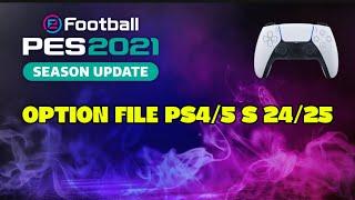 ANNOUNCEMENT!! OPTION FILE PES2021 PS4 S24/25 IN PROGRESS...