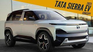 New Tata Sierra EV Concept showcased at Auto Expo 2023 | AUTOBICS