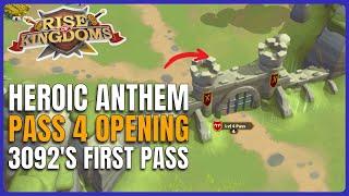 3092 Pass 4 Opening (2268's New Kingdom) Rise of Kingdoms