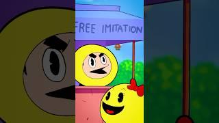 LOKMAN gives FREE imitations to PAC-MAN characters #animation #pacman #shorts