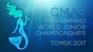 Первенство Мира по плаванию в ластах 2017 Томск ЦВВС Звёздный Junior Finswimming World Championship