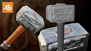 Blender: Make This Viking Hammer