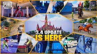 3.4 Update Is Here | 3.4 All New Features & New Shop | Free Kille Massage & Free Skin | PUBGM