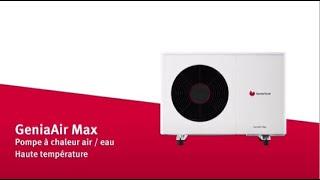 GeniaAir Max, la pompe à chaleur pour vos projets de rénovation en toute discrétion