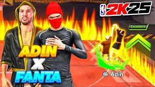 Adin Ross and Fanta TAKE OVER the Park on NBA 2K25! (HIGH WIN STREAKS) 