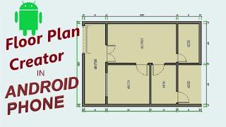 Floor Plan Creator in Mobile | Plan - 1 | Design Classes