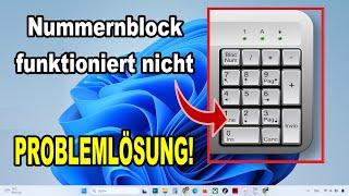 Tastatur Nummernblock funktioniert nicht | PROBLEMLÖSUNG!