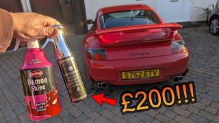 CHEAP £5 DEMON SHINE Vs £200 Worlds Most Expensive Detailer