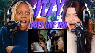 ITZY “Boys Like You” M/V @ITZY reaction