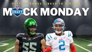 Vikings Mock Draft Monday - Latest Names Linked to Vikings In 2025 NFL Draft