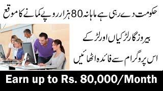 How to Earn Money 80,000/Month With E-Rozgaar Training Program | Make Money Online