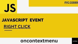 How to add onclick to button in JavaScript | #javascript #onclick #rightclick #oncontextmenu