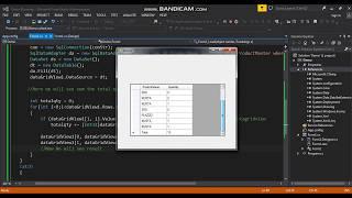 How find The Sum Of All DataGridView Column Values In C# windows application