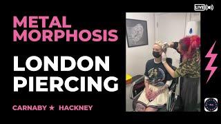London Professional Piercing Studios in Carnaby and Hackney [LIVE EAR PIERCING] 2022 Metal Morphosis