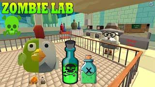 ZOMBIE LAB ZOMBIE POTION | Chicken Gun Zombie Lab