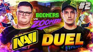 Boombl4 vs Zeus duel at Na`Vi 2010 vs NAVI 2020 show match