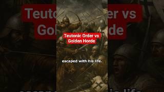 Teutonic Order vs Golden Horde: The Steppe Crusade. #teutonicorder #history