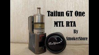 Taifun GT One MTL RTA | By SmokerStore | Basic or Old School | Full & thorough review & comparisons