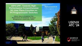 USENIX ATC '24 - HiP4-UPF: Towards High-Performance Comprehensive 5G User Plane Function on P4...