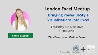 Bringing Power BI-Style Visualisations into Excel | Laura Szepesi