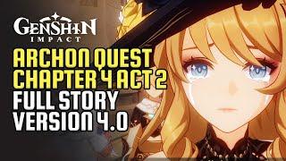 Archon Quest Chapter IV: Act II Full Story HD | As Light Rain Falls Without Reason | Genshin Impact