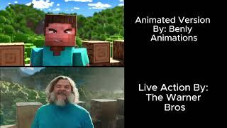 Minecraft Movie Trailer: Animated Vs Live Action