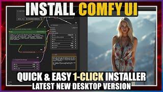 How to Install ComfyUI in 1-Click - Latest New Desktop Version