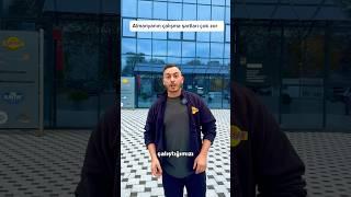 Almanya’da çalışma şartları çok zor