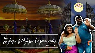 Bali Sundaram Travel - The glimpse of Malaysia honeymoon couple