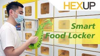 Introduction to the size of the smart food locker