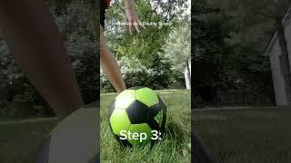 How to do a: Double Scissor #soccer #skill #shorts #reccomended Ib: @crabcrab382