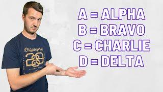The Phonetic Alphabet #shorts