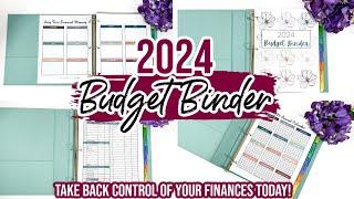 2024 BUDGET BINDER | DAVE RAMSEY INSPIRED BUDGET PLANNER | ORGANIZE YOUR FINANCES IN 2024