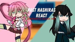 Past Hashiras react to Swordsmith Village arc /Part 1 /Demon Slayer / rykeexx