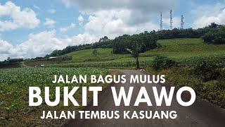 BUKIT WAWO | SUASANA JALAN KAWASAN PERBUKITAN DI TOMOHON