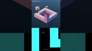 This Impossible Cube Will Break Your Brain! (Funny Minecraft Animation) | Blue Bouncing Square